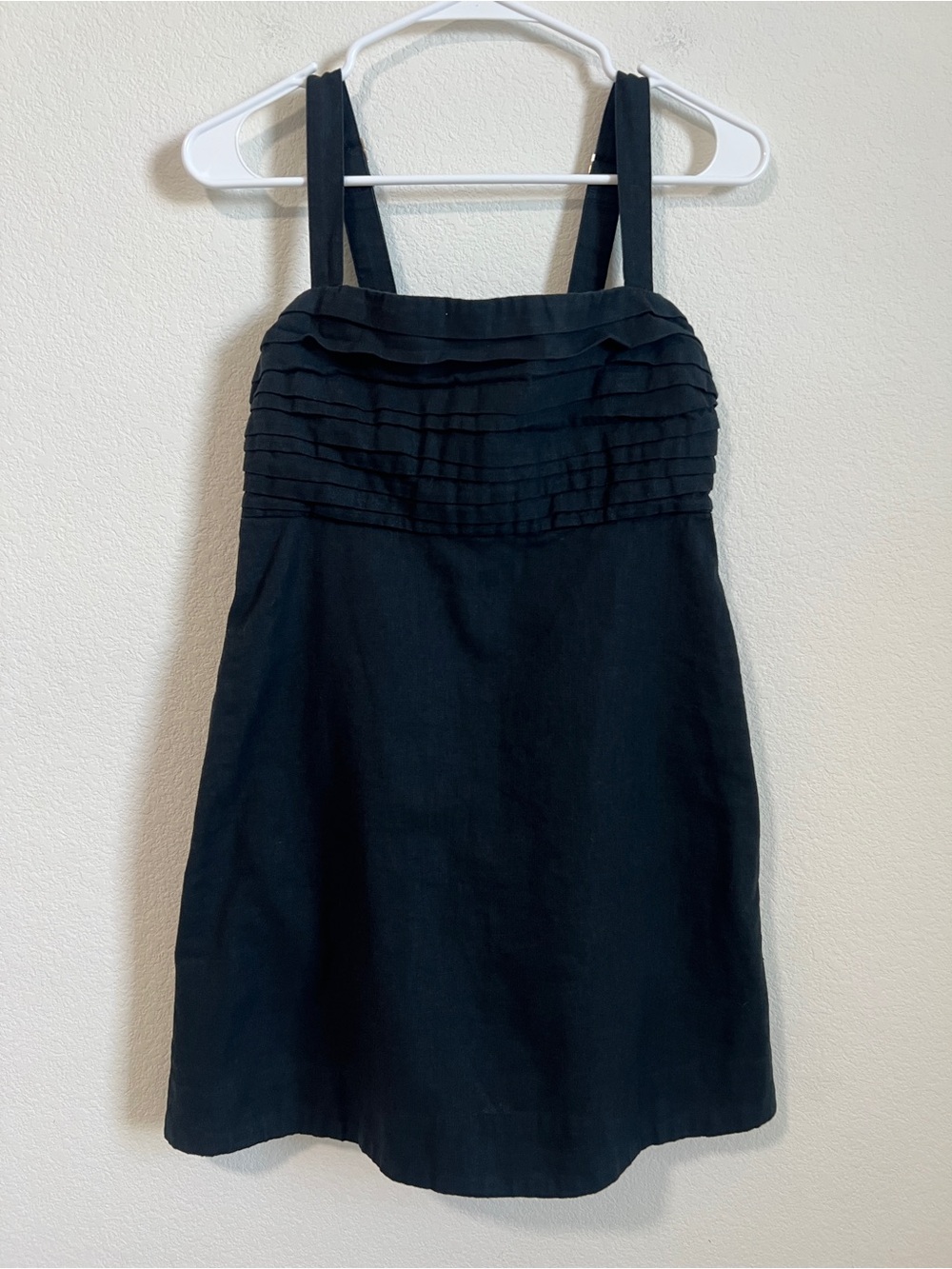 Abercrombie & Fitch Black Linen blend Dress - Picture 7 of 8